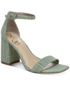 Sam Edelman Women's Daniella Two-piece Block-heel Sandals Women's Shoes In Soft Jade