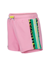 Marc Jacobs Logo Side-stripe Shorts In Pink