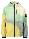 Stone Island Kids Yellow & Green Airbrush Jacket In Multicoloured