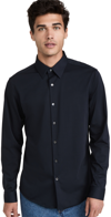 Theory Sylvain Slim Fit Button-up Dress Shirt In Black