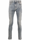 REPRESENT STONEWASHED SLIM-FIT JEANS