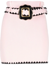 CORMIO BELTED MINI SKIRT