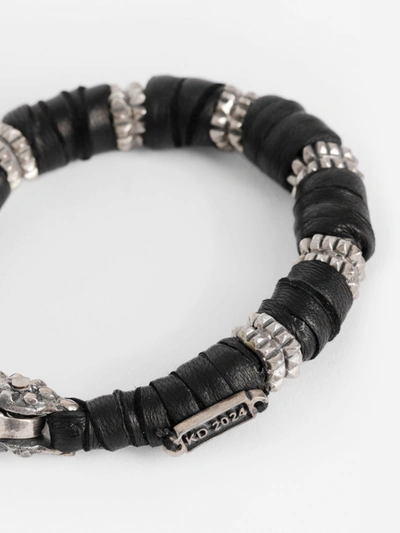 Kd2024 Bracelets In Black And Silver