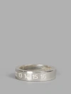 MAISON MARGIELA MAISON MARGIELA SILVER RING WITH EMBOSSED NUMBERS