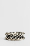 UGO CACCIATORI UNISEX SILVER RINGS