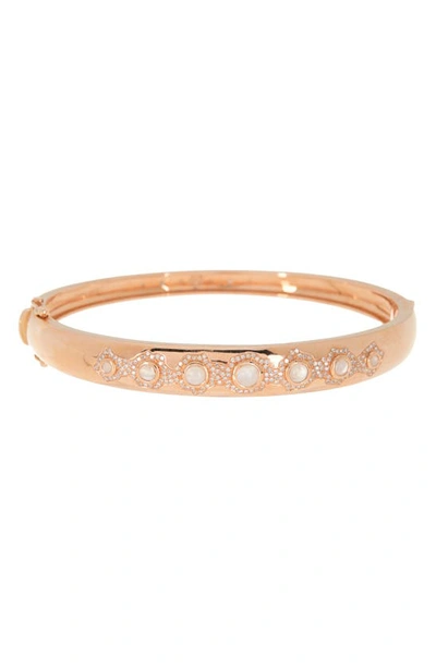 Meira T Moonstone Bangle In Pink