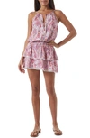 Melissa Odabash Rosa Paisley Cover-up Dress In Floral Pink