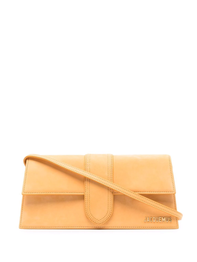 Jacquemus Le Bambino Long Shoulder Bag In Orange