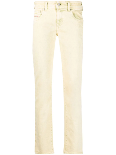 Diesel 2002 Straight-leg Jeans In Yellow