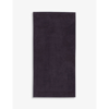 Olivier Desforges Anthracite Alizee Bath Sheet 100cm X 150cm Guest Towel In Anthracite