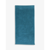 Olivier Desforges Paon Alizee Rectangle Cotton Bath Sheet 100cm X 150cm Guest Towel In Paon