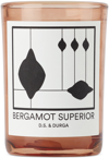 D.S. & DURGA BERGAMOT SUPERIOR CANDLE, 7 OZ