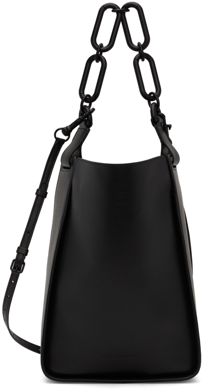 Balenciaga Tool 2.0 Chain-handle Grained-leather Shoulder Bag In Black