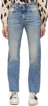R13 High Waisted Cropped Jeans In D026a Jasper