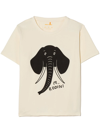 MINI RODINI ELEPHANT 印花有机棉T恤