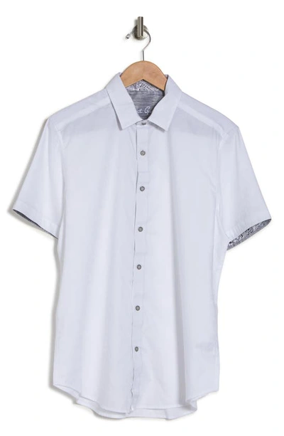 Robert Graham Bayview Woven Shirt In White