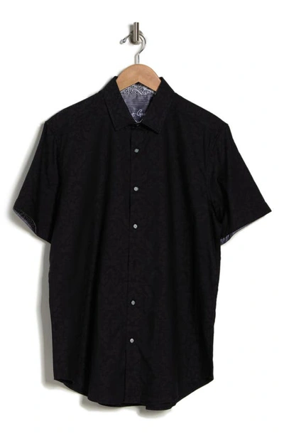 Robert Graham Bayview Woven Shirt In Black