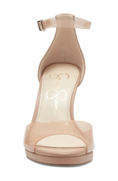 Jessica Simpson Daisile Ankle Strap Sandal In Tinted Neutral