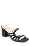 Journee Collection Emory Strappy Sandal In Black