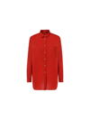 Massimo Alba Uma Shirt In Spicy Orange