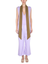 Jejia Lana Knitted Vest In Lilla
