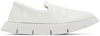 MARSÈLL WHITE INTAGLIATA LOAFERS