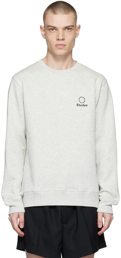 Etudes Studio Grey Organic Cotton Sweatshirt