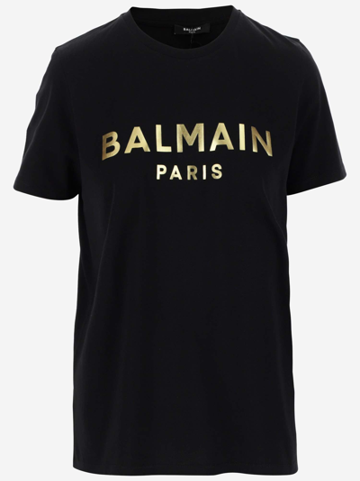 Balmain T-shirts And Polos In Nero