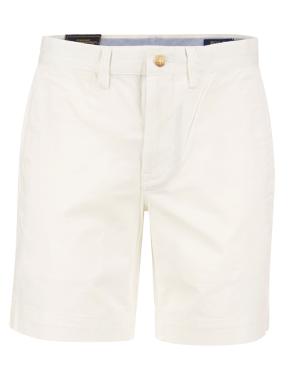 Ralph Lauren Stretch Classic Fit Chino Short In White