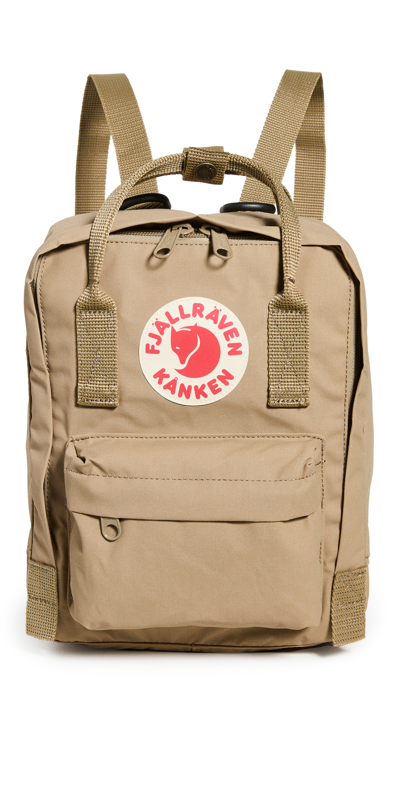 Fjall Raven Kanken Mini Backpack In Beige