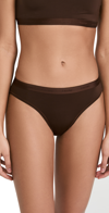 Calvin Klein Underwear Bikini Mid Rise Panties In Umber201