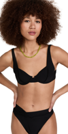 SOLIDO UNDERWIRE BIKINI TOP MIDNIGHT