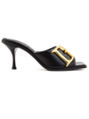 Dsquared2 D2 Statement Sandal In Leather In Nero