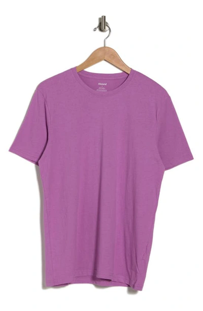 Abound Short Sleeve Crewneck T-shirt In Purple Lily