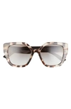 PRADA 52MM BUTTERFLY POLARIZED SUNGLASSES