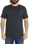 Johnny Bigg Essential Crewneck T-shirt In Charcoal