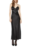 Bardot Malinda Maxi Slipdress In Black