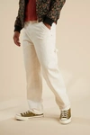 Bdg Straight Fit Faded Double Knee Work Pant In Beige