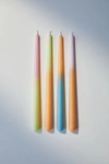 Urban Outfitters Ombre Taper Candle Set In Orange