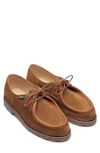 Paraboot Michael Suede Derby Shoes In Brown In Whiskey