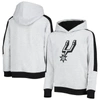 OUTERSTUFF YOUTH HEATHERED GRAY SAN ANTONIO SPURS LIVED IN PULLOVER HOODIE