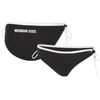 G-iii 4her By Carl Banks Black Michigan State Spartans Perfect Match Bikini Bottom In Black