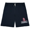 PROFILE NAVY ST. LOUIS CARDINALS BIG & TALL FRENCH TERRY SHORTS