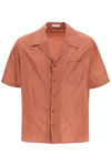 VALENTINO VALENTINO WASHED TAFFETAS SHORT-SLEEVED SHIRT