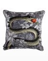 Fornasetti Silk Cushion Peccato Originale