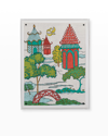 Port 68 Pagoda Landscape I Wall Art