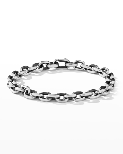 David Yurman Men's Deco Chain Link Bracelet In Silver, 6.5mm