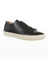 VINCE MEN'S COLLINS LEATHER LOW-TOP trainers
