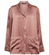 Dolce & Gabbana Buttoned Long-sleeved Pajama Shirt In Hazel