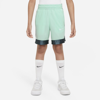 Nike Dri-fit Elite Big Kids' (boys') Basketball Shorts In Green